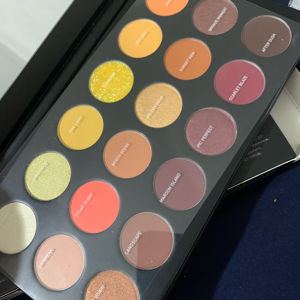 Morphe eyeshadow makeup